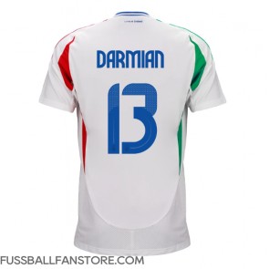 Italien Matteo Darmian #13 Replik Auswärtstrikot EM 2024 Kurzarm